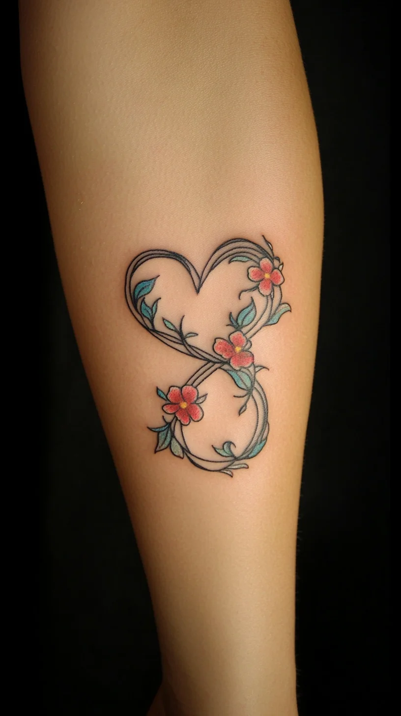 Adorn Your Skin with a Blossoming Heart: A Floral Tattoo Trend