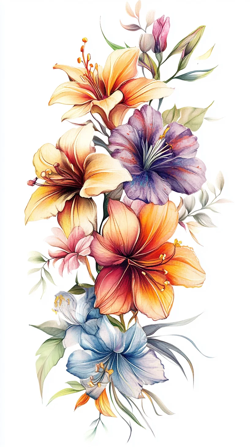 Blooming Elegance: Captivating Floral Tattoos for a Vibrant Expression