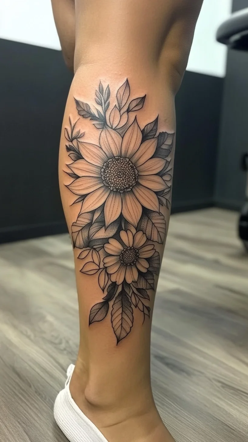 Blooming Elegance: Stunning Sunflower Tattoo Ideas for Every Personality