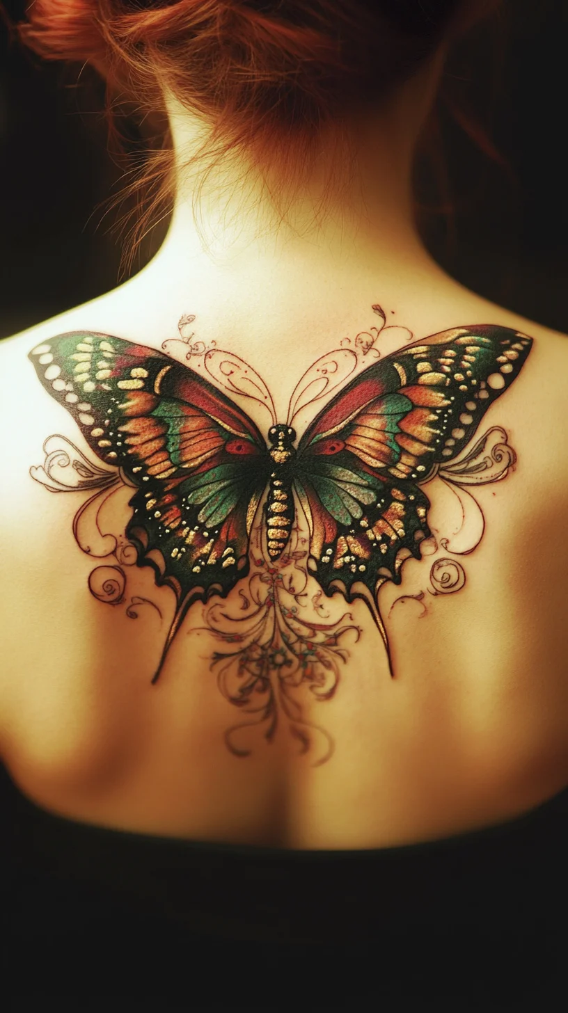 Captivating Butterfly Ink: An Elegant Expression of Transformation