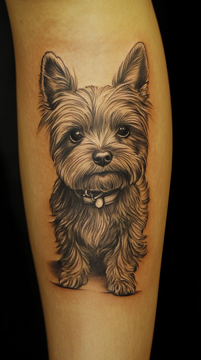 Captivating Canine Ink: Perfect Portrait of Your Furry Best Friend