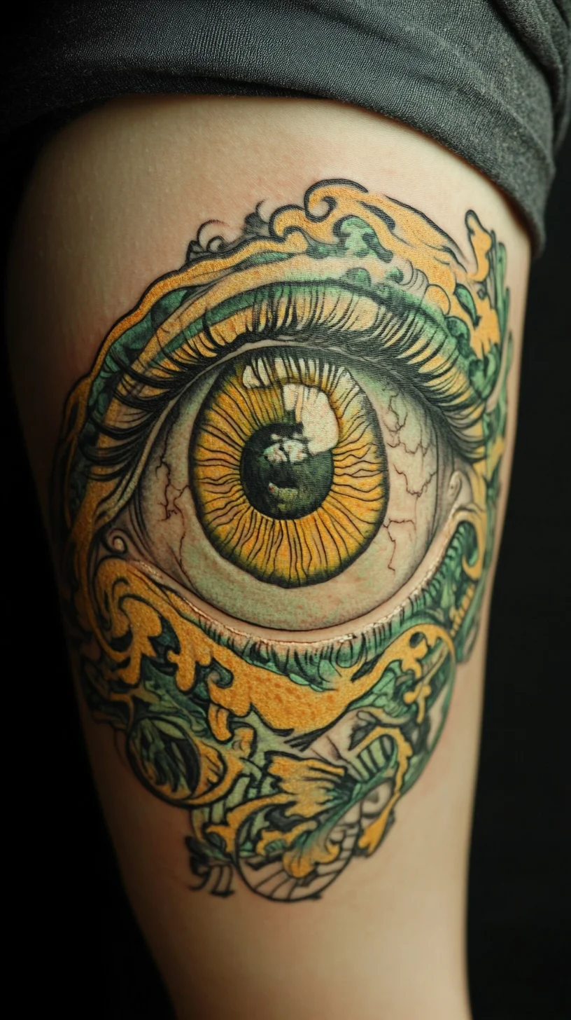 Captivating Eye Tattoo: A Bold Statement of Artistry and Individuality