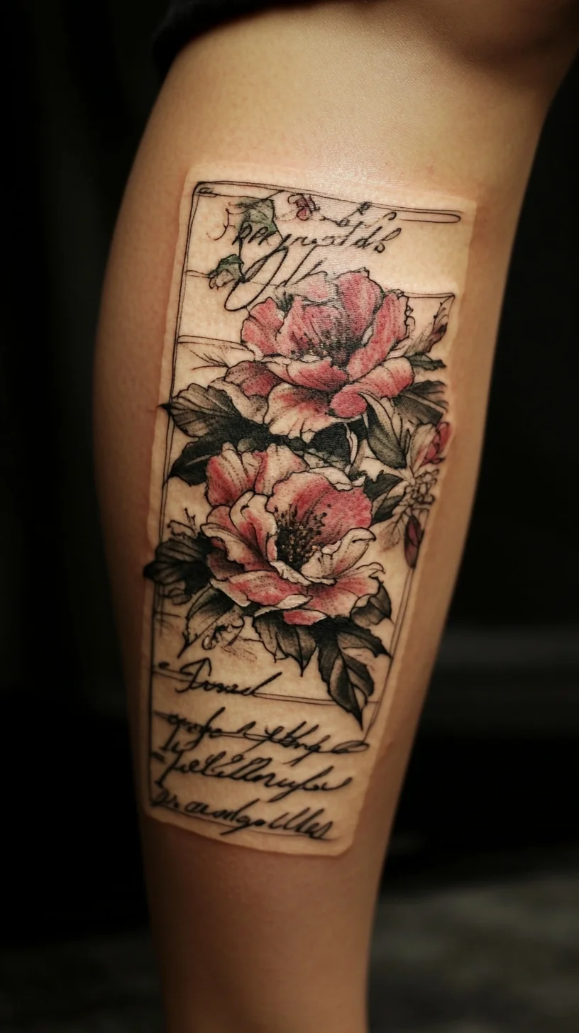 Captivating Floral Ink: Embrace Nature with Gorgeous Botanical Tattoos