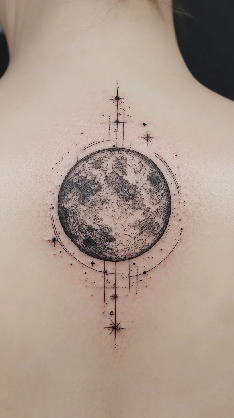 Celestial Beauty: Embrace the Enigmatic Lunar Tattoo Trend