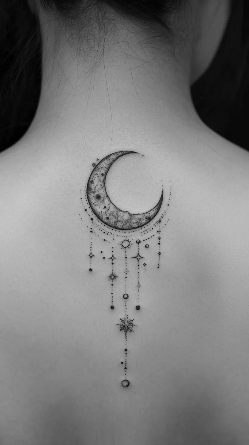 Celestial Charm: Embrace the Moon Phase Tattoo Trend