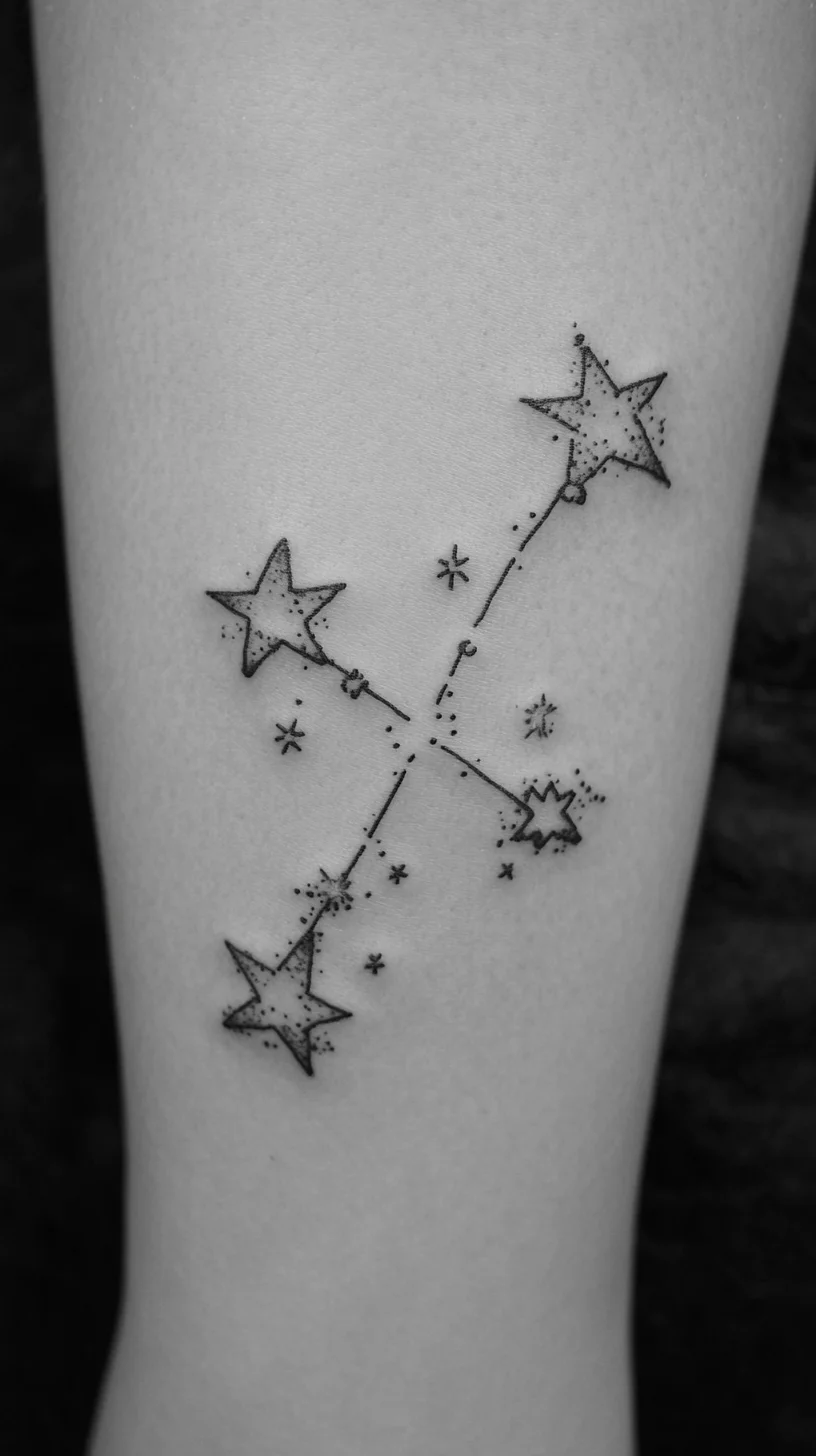 Celestial Ink: Embrace the Beauty of Star Constellation Tattoos