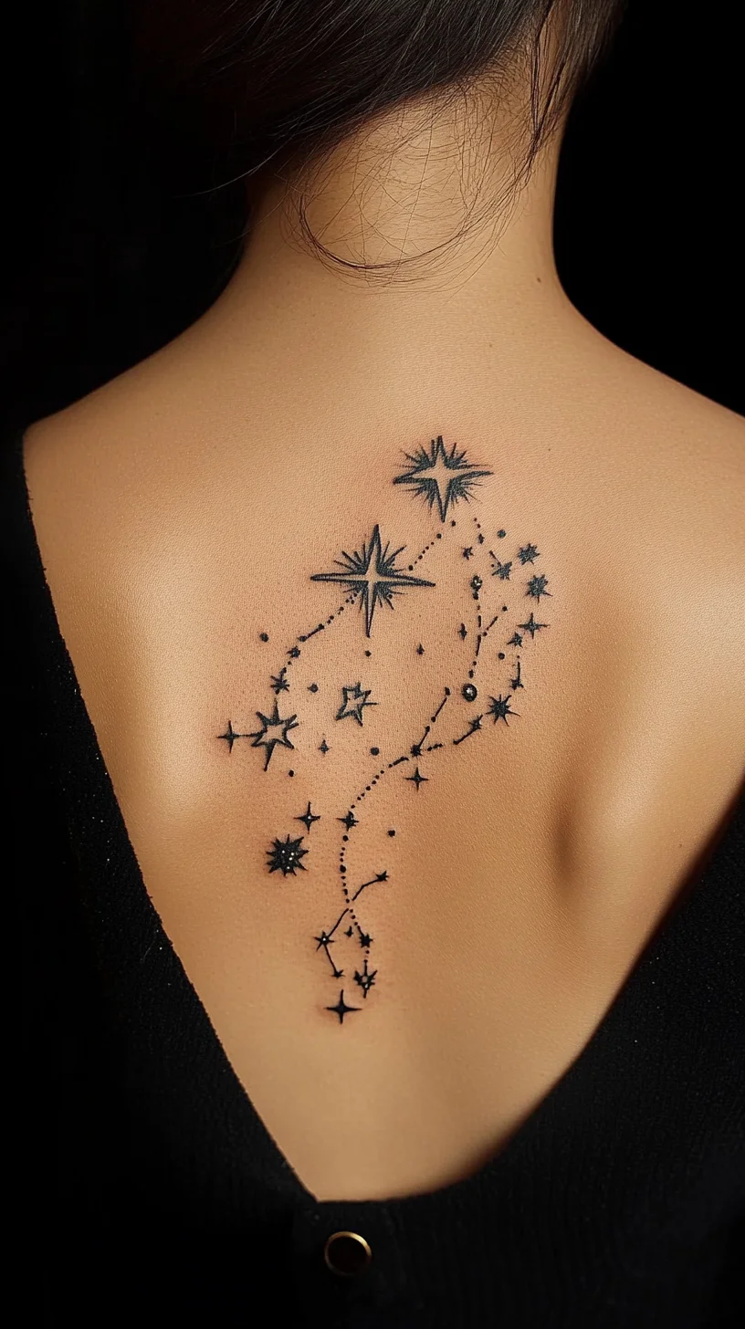 Celestial Ink: Embrace the Magic of Starry Tattoo Art on Your Skin