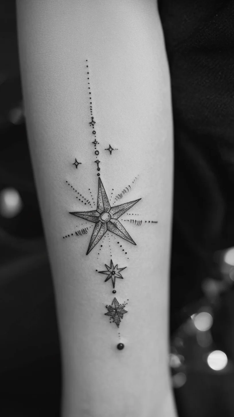 Celestial Star Tattoos: A Stellar Way to Shine Brightly