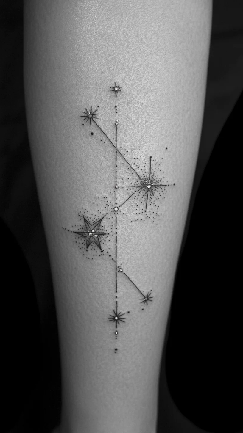 Cosmic Constellation Ink: A Stunning Tribute to the Stars on Your Skin