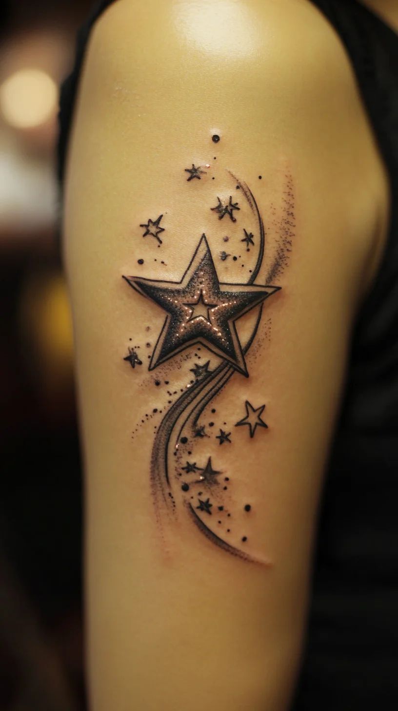 Dazzling Star Tattoo: A Timeless Expression of Freedom and Dreams