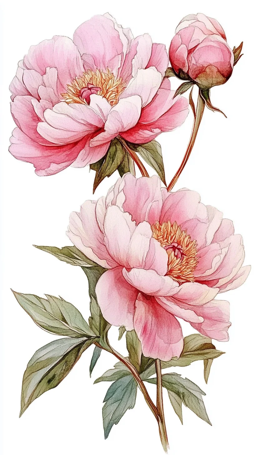 Effortlessly Elegant: Embrace the Allure of Peony-Inspired Beauty Designs