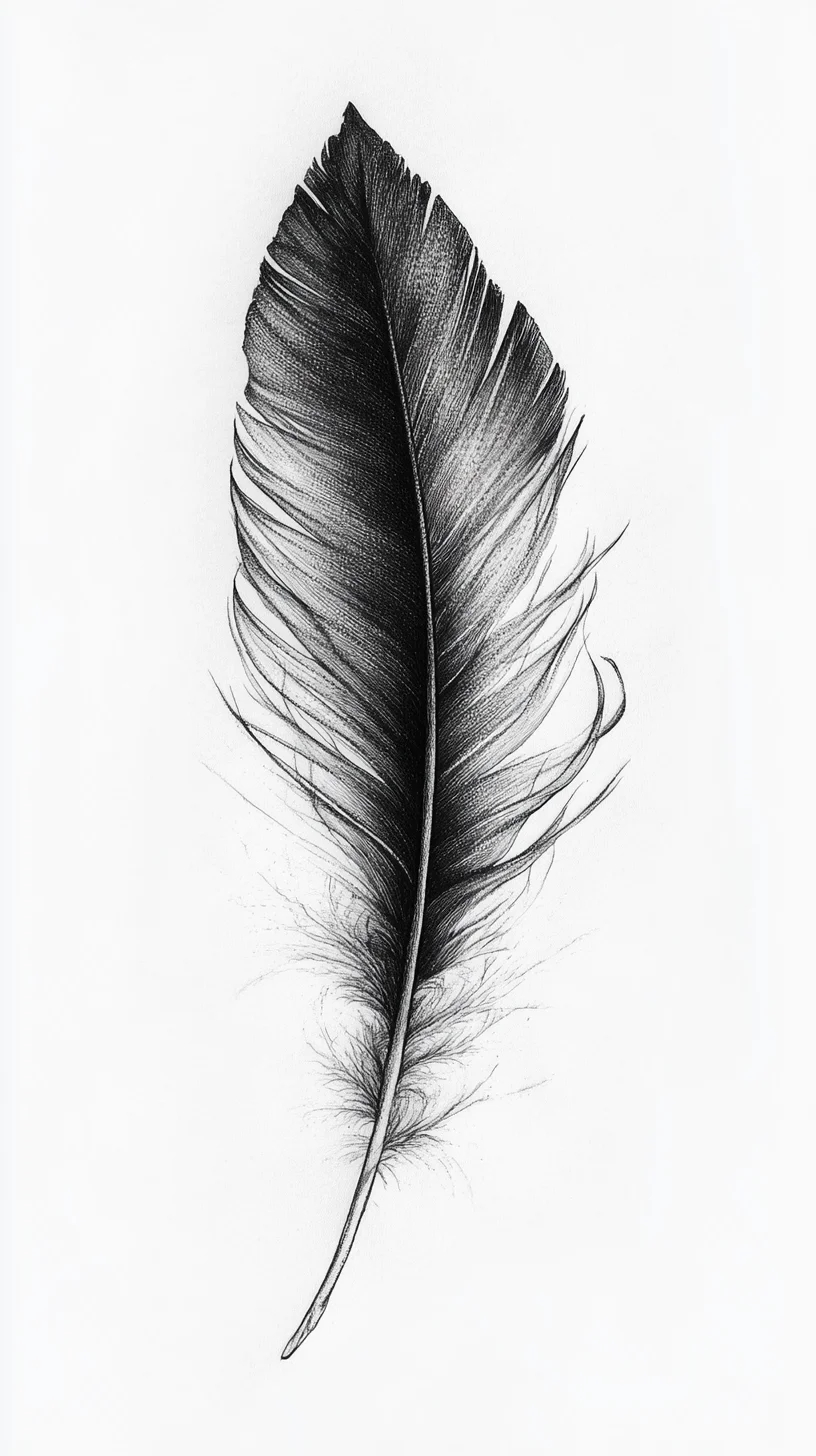 Elegance Meets Nature: The Artistic Feather Tattoo Trend