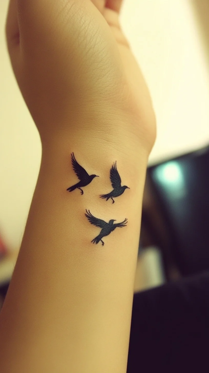 Elegant Bird Tattoos: Embrace Freedom with Graceful Design