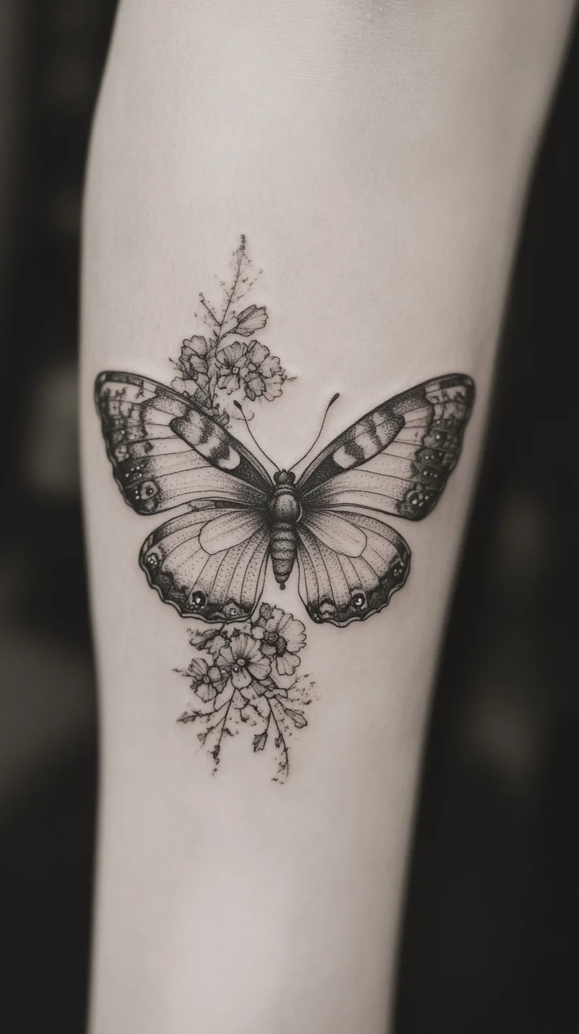 Elegant Butterfly Tattoo: A Timeless Symbol of Transformation and Beauty