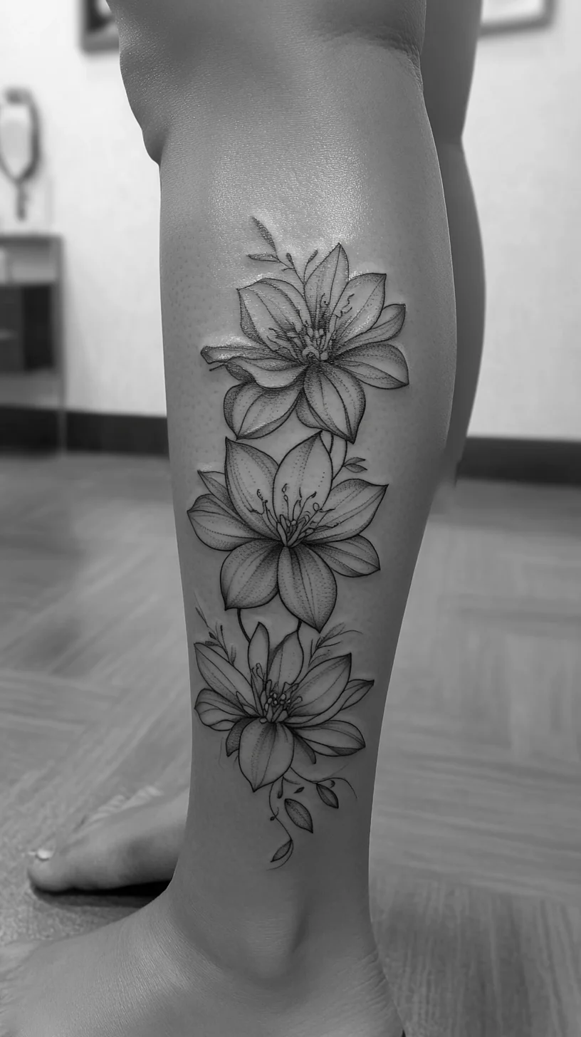 Elegant Floral Tattoos: A Timeless Expression of Femininity and Grace