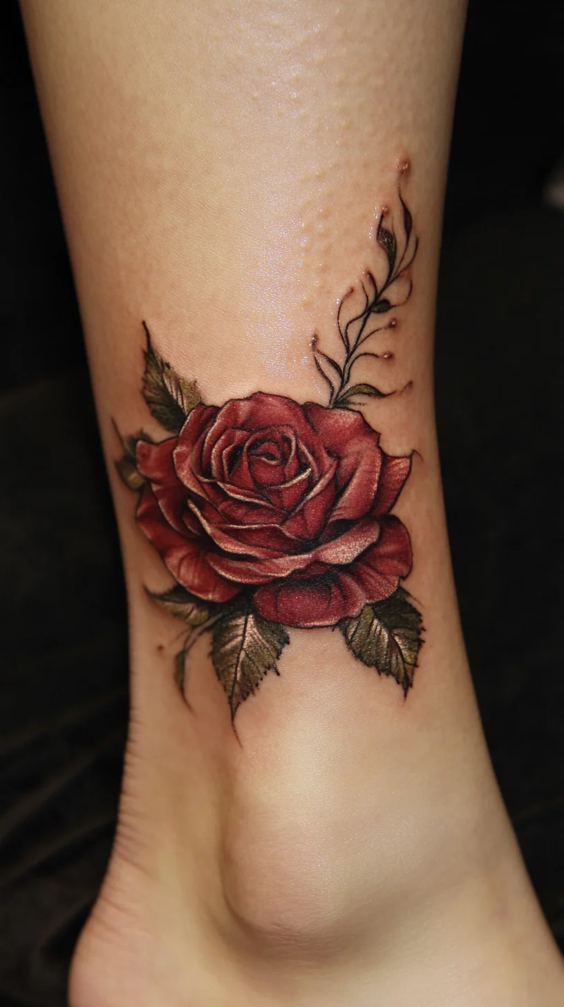 Elegant Rose Tattoo: A Timeless Floral Design for Every Aesthetic