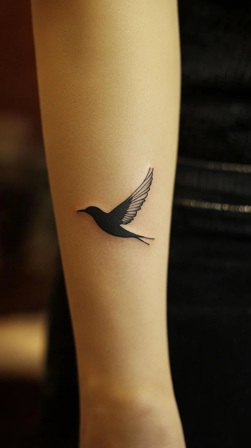 Elevate Your Aesthetic with a Minimalist Bird Tattoo