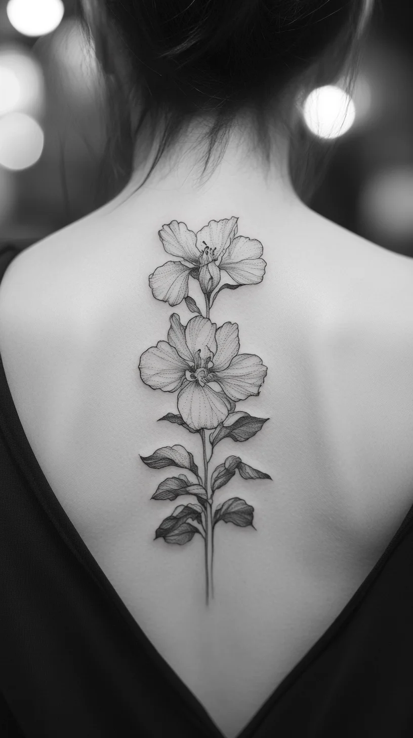 Embrace Elegance: Stunning Floral Tattoo Design for a Timeless Look