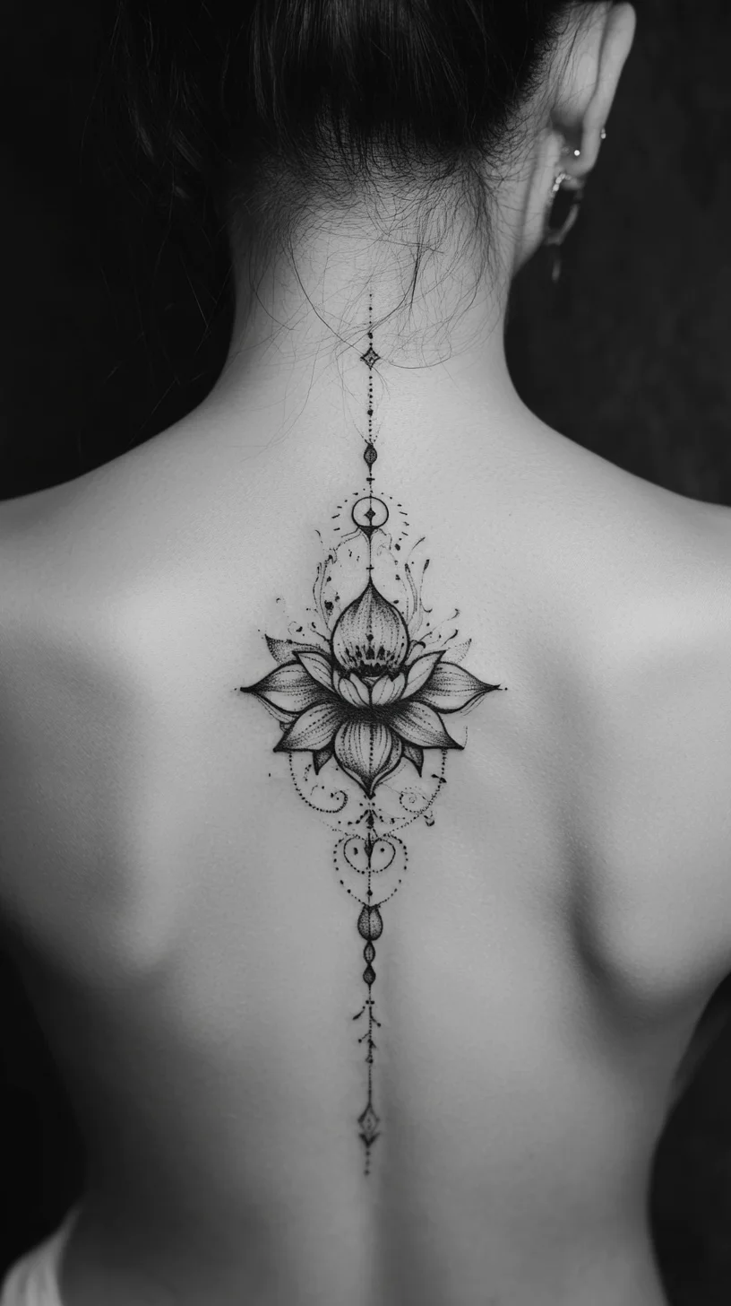 Embrace Elegance: The Intricate Lotus Blossom Tattoo Design