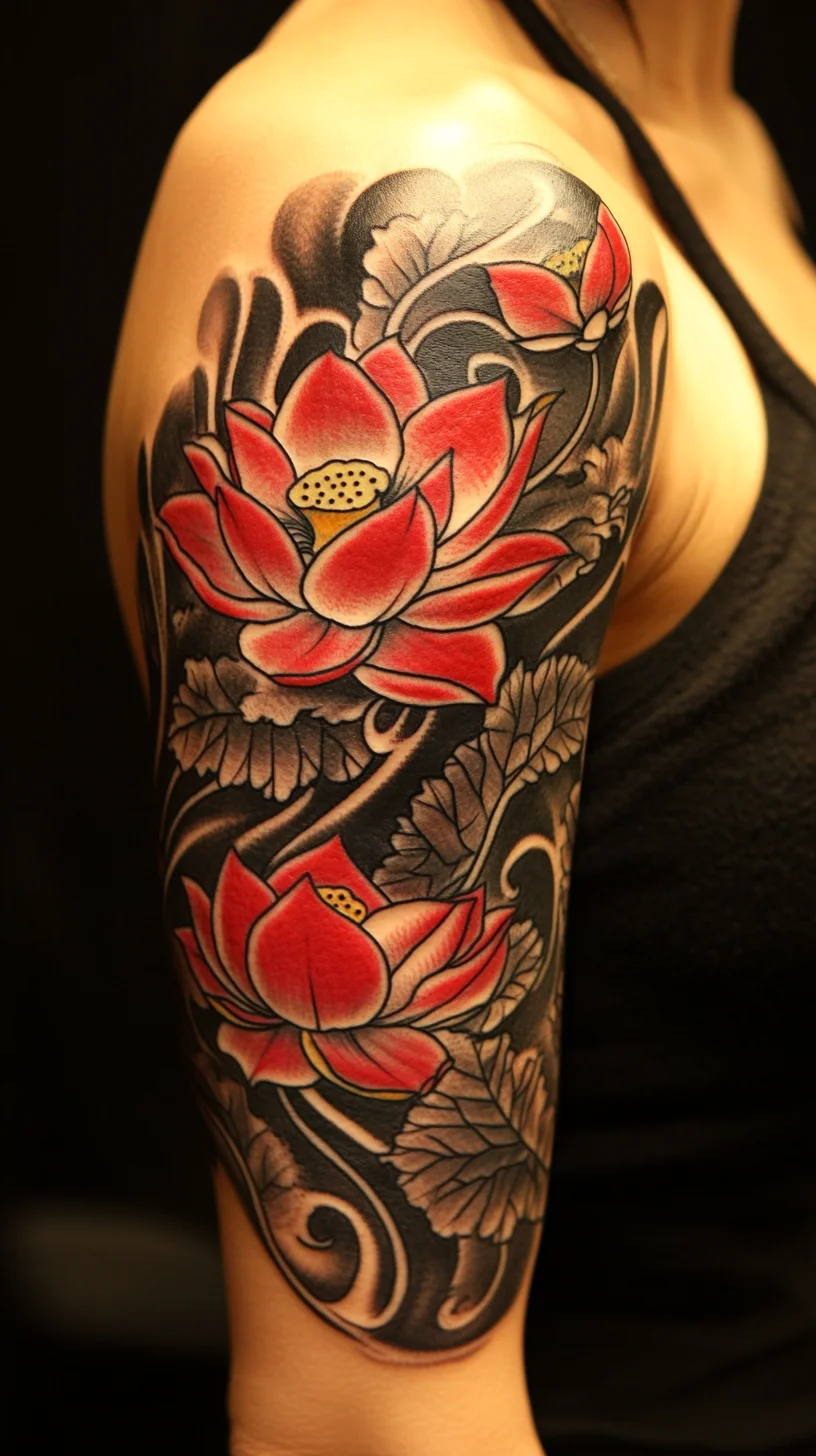 Embrace Elegance: The Striking Beauty of Lotus Flower Tattoos