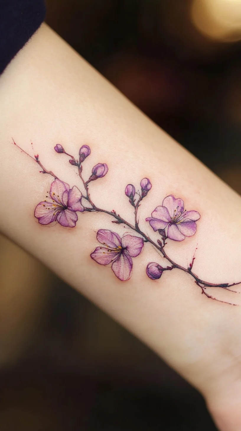 Embrace Elegance with Stunning Cherry Blossom Tattoo Designs