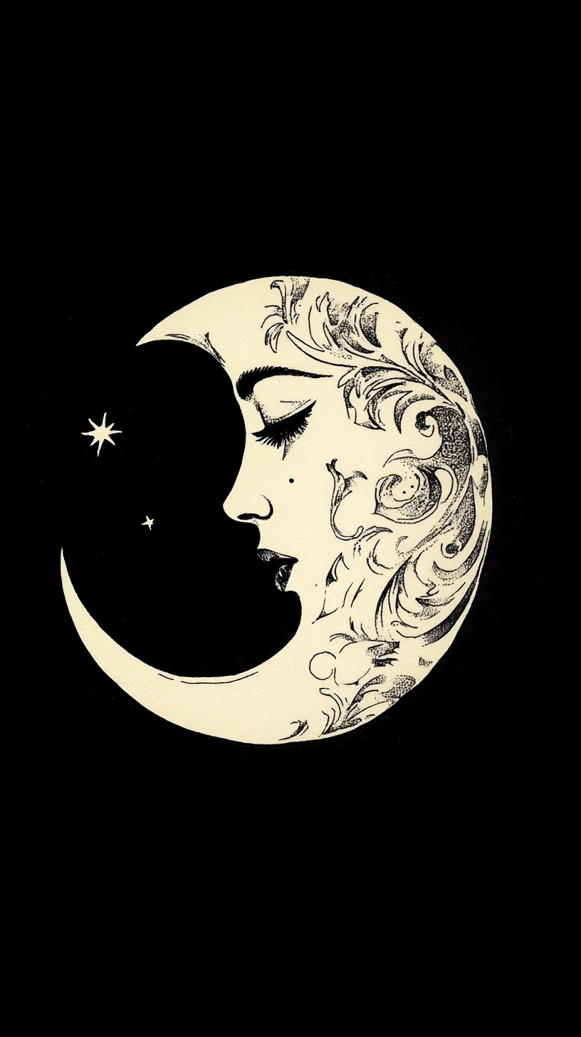 Embrace Enchantment with Celestial-Inspired Moon Phase Tattoo Art