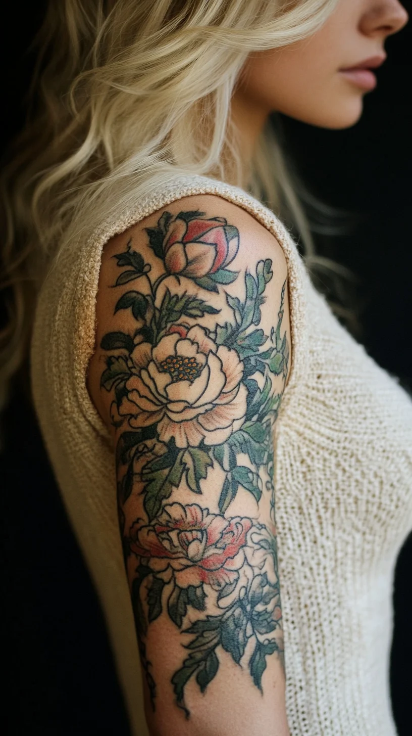 Embrace Floral Elegance: Stunning Tattoo Designs for a Timeless Statement