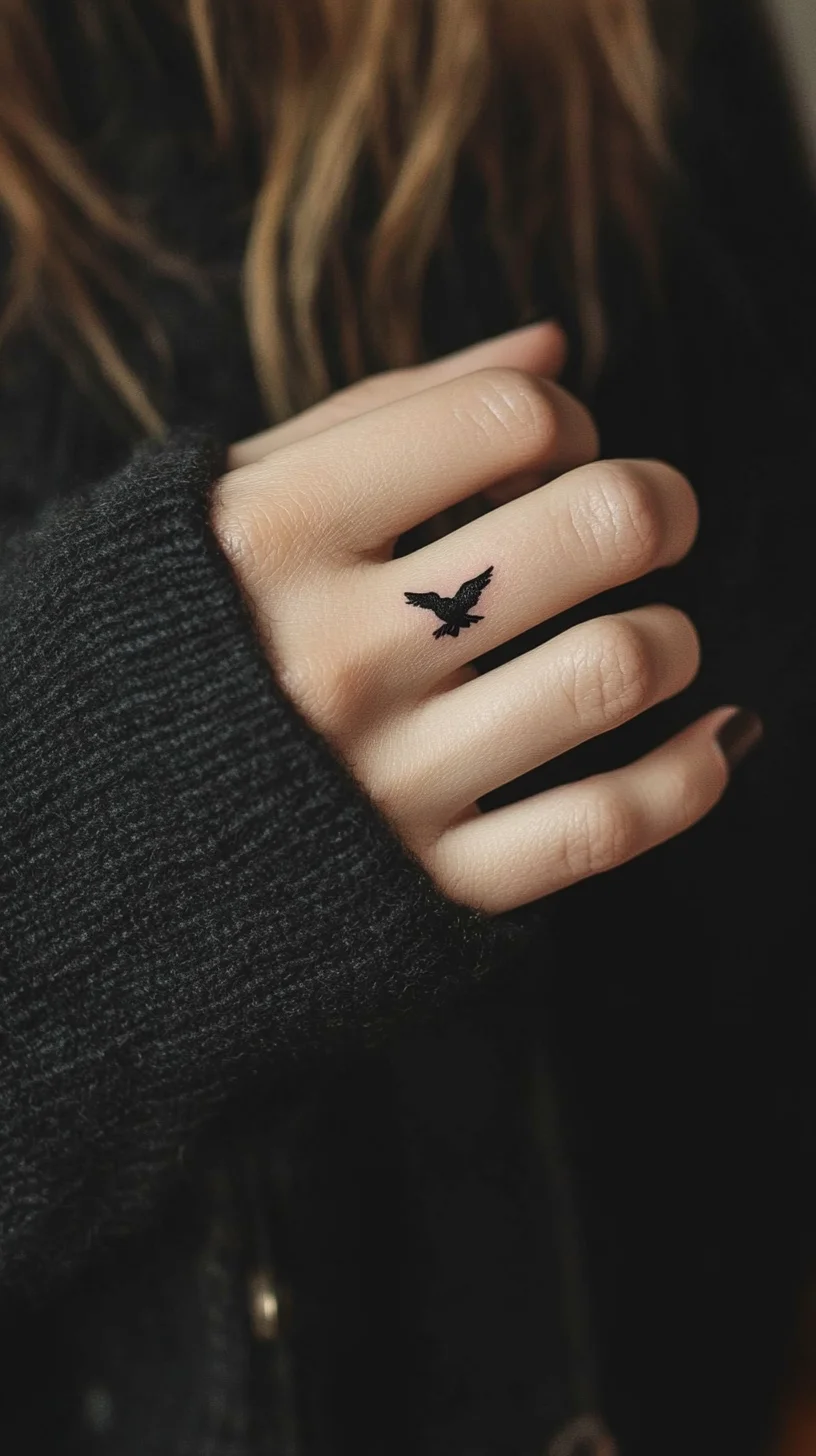 Embrace Freedom: The Minimalist Bird Tattoo for Effortless Style