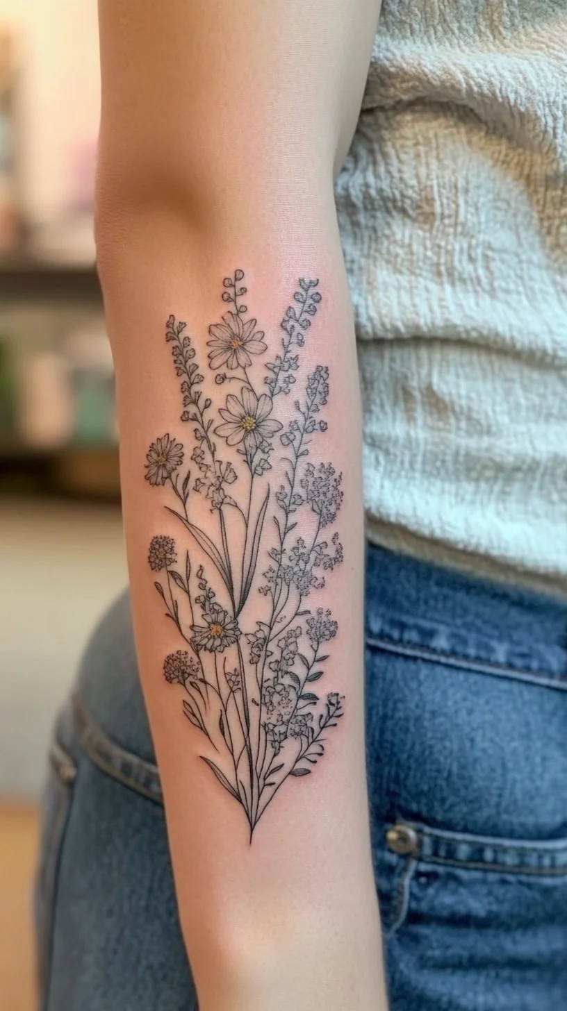 Embrace Nature: Elegant Floral Tattoos for a Timeless Touch