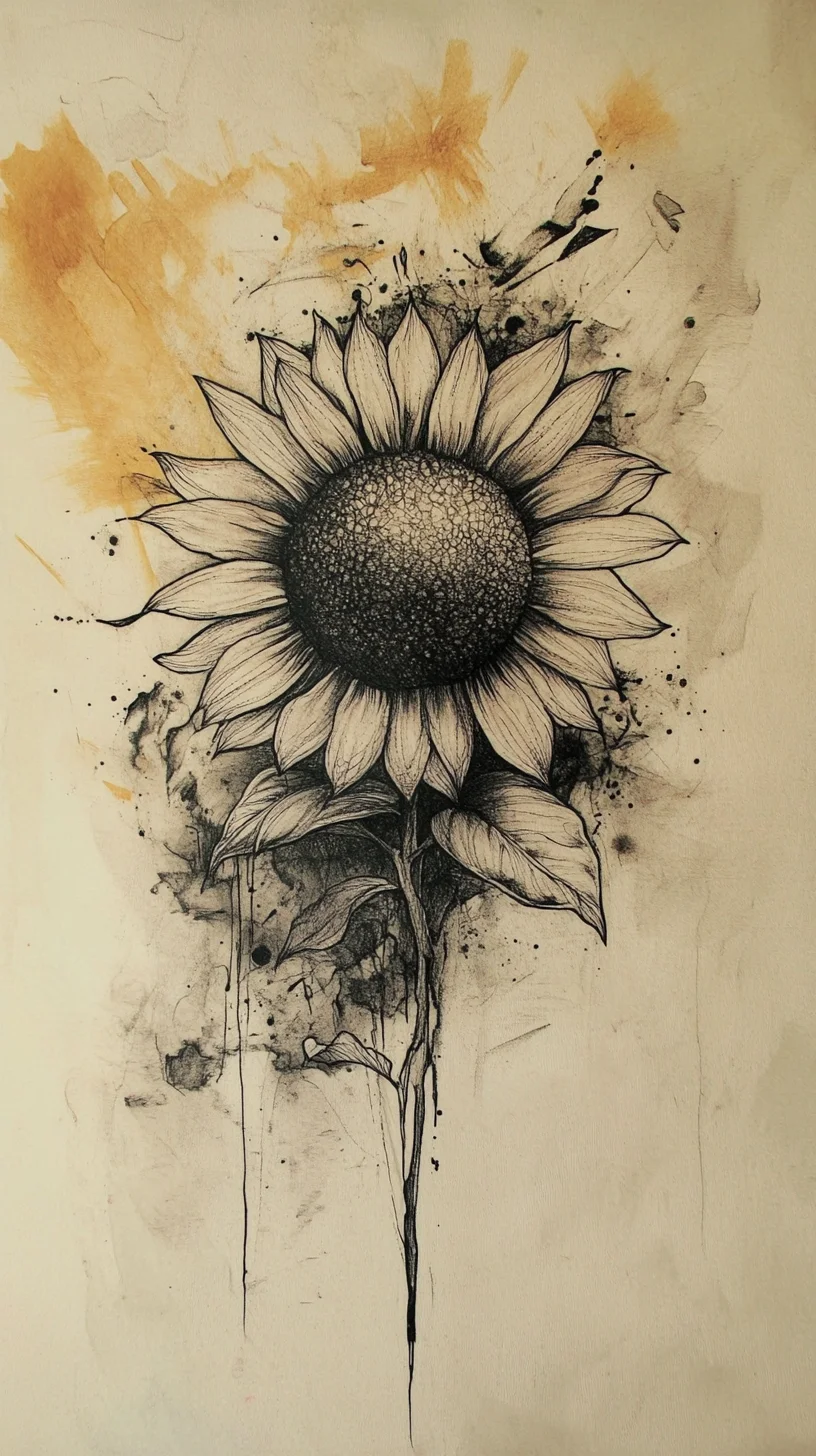 Embrace Nature’s Beauty: Stunning Sunflower Tattoo Inspiration