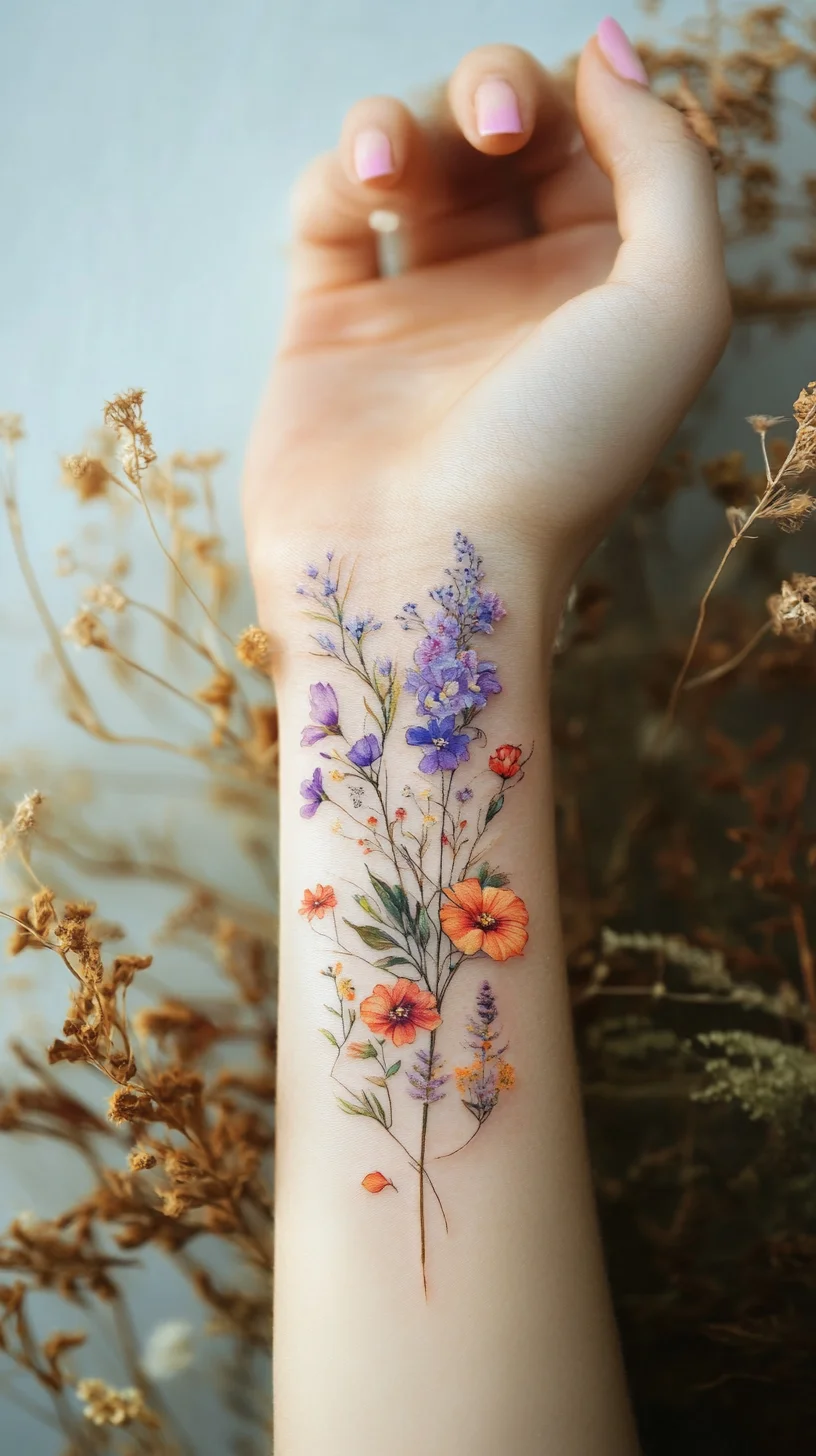 Embrace Nature's Beauty with Floral-Inspired Tattoo Designs