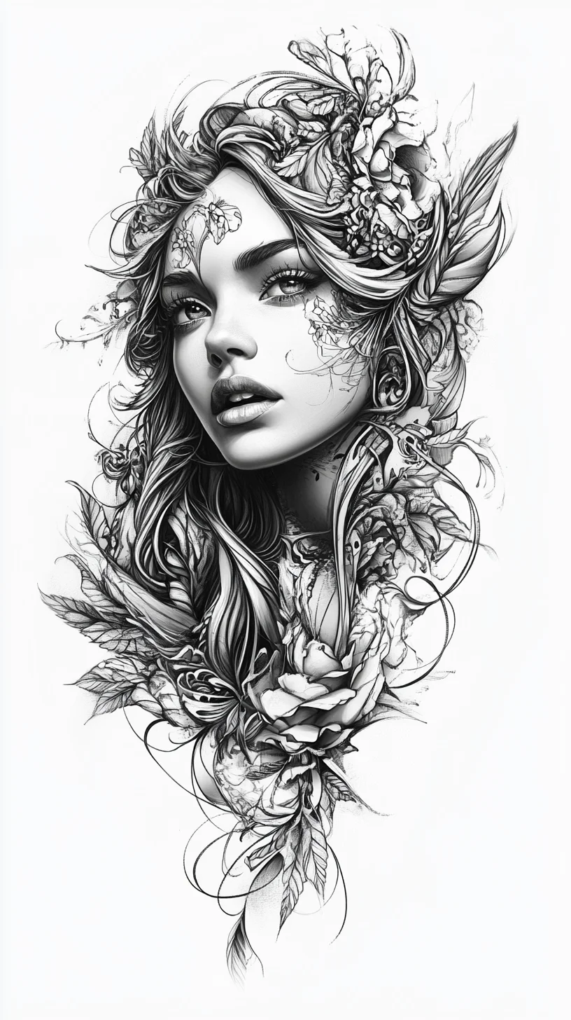 Embrace Nature's Elegance: Stunning Floral-Inspired Hair Art