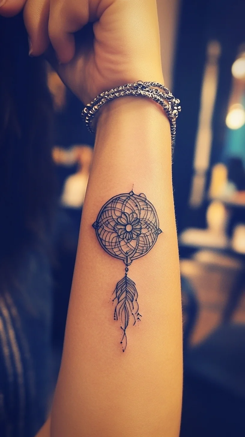 Embrace Your Spirit: Stunning Dreamcatcher Tattoo Inspiration