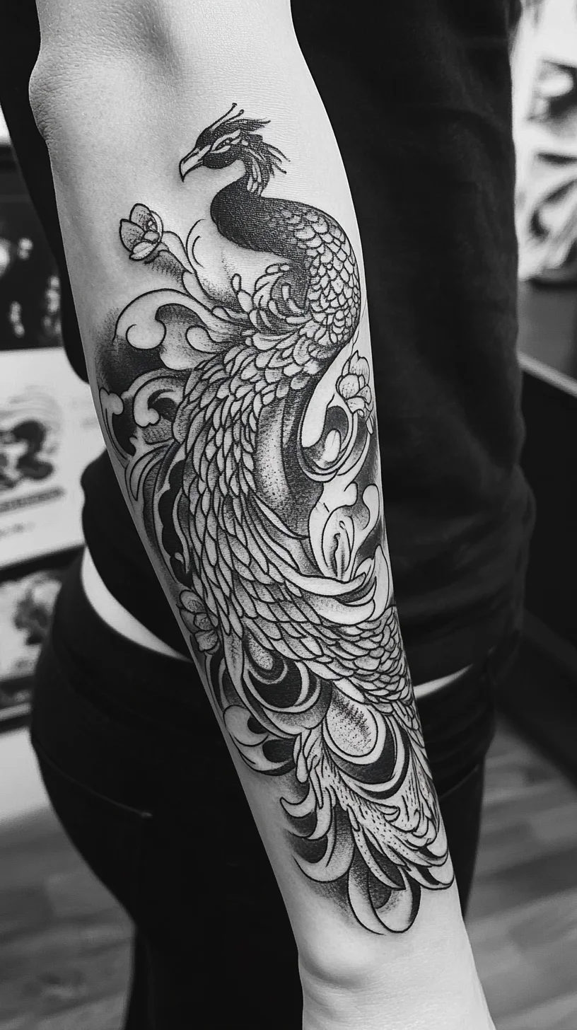 Exquisite Phoenix Tattoo: A Timeless Symbol of Rebirth and Elegance