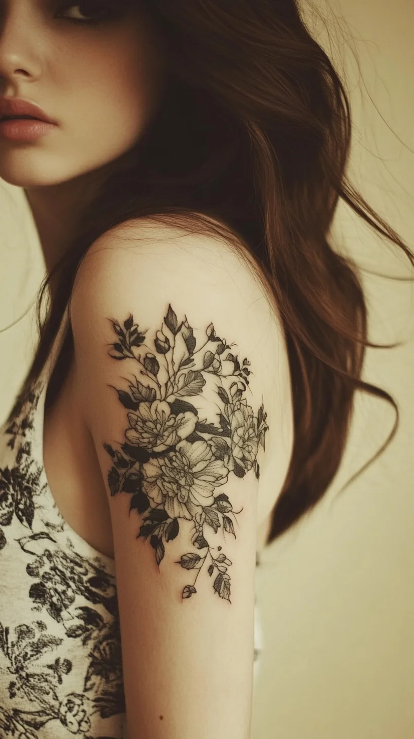 Floral Elegance: Embrace the Beauty of Lush Botanical Tattoos