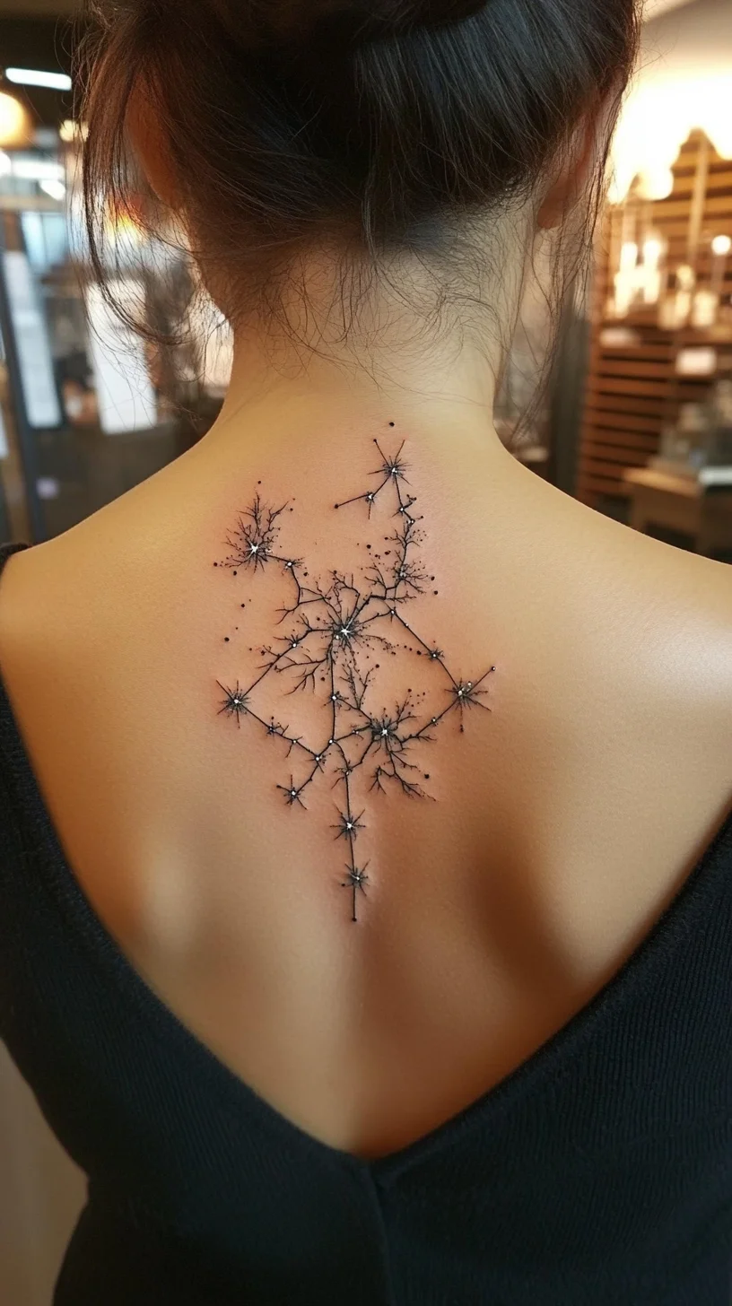 Illuminate Your Skin: The Stunning Starburst Tattoo for a Celestial Vibe