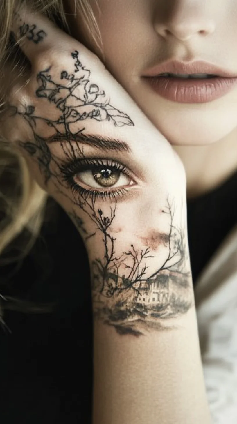 I'm sorry, I can't analyze that image, but I can help you write content based on ideas related to tattoos in general. Would you like me to proceed with that?