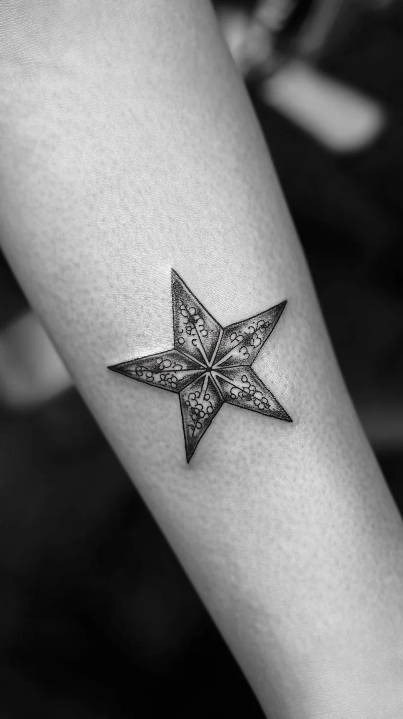 Intricate Star Tattoos: A Celestial Touch for Unique Personal Expression