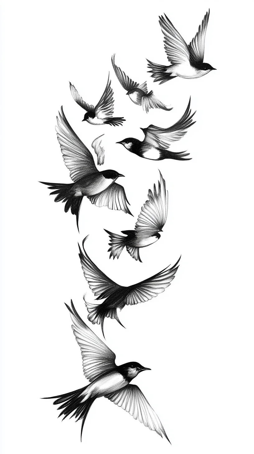 Soaring Elegance: Captivating Bird-Inspired Tattoo Designs