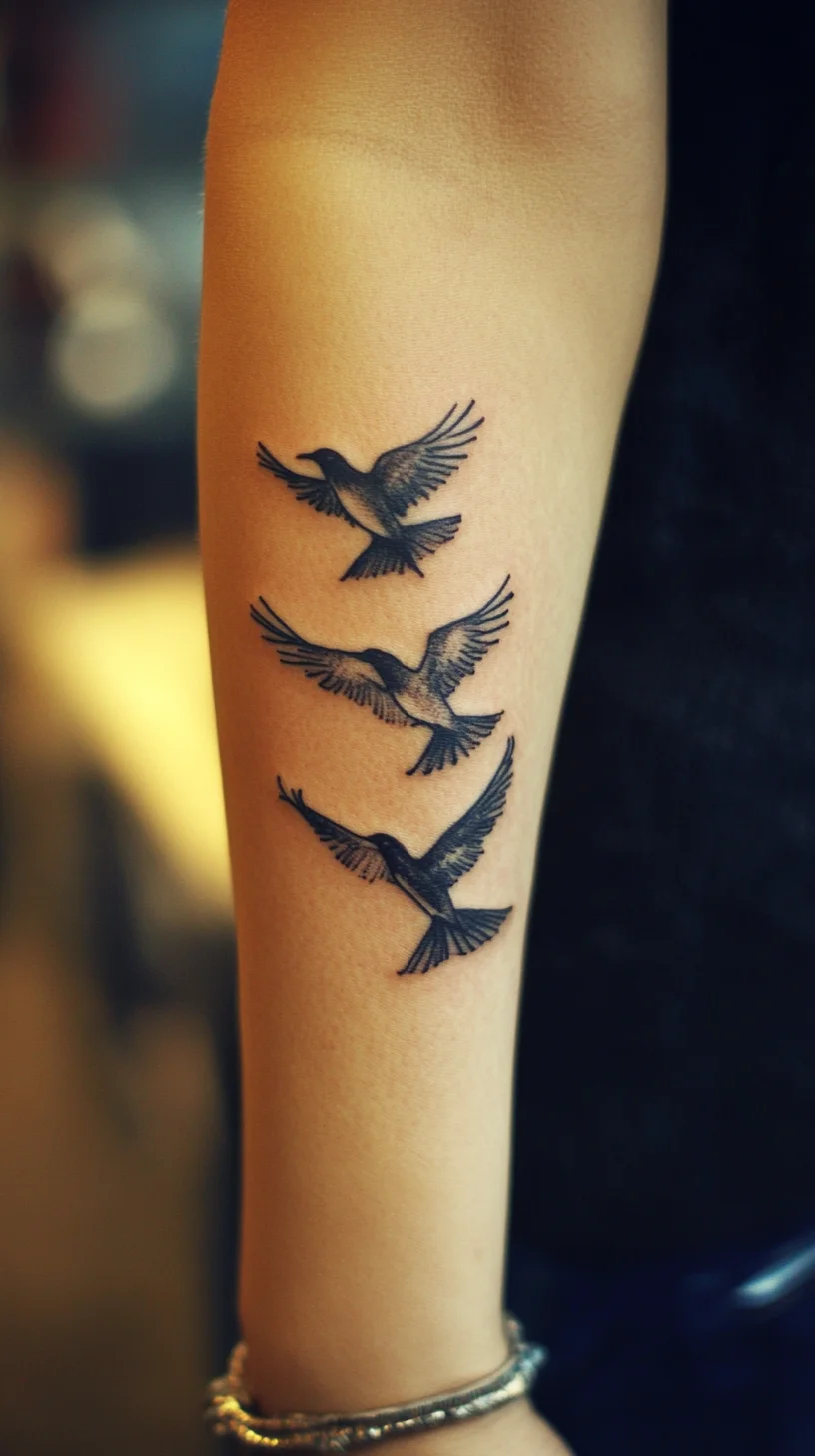 Soaring Elegance: The Symbolism and Style of Bird Tattoos