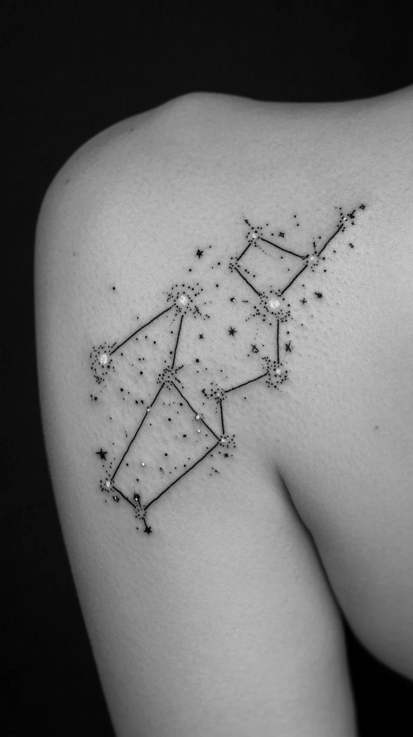 Stellar Ink: Embrace the Celestial Charm of Constellation Tattoos