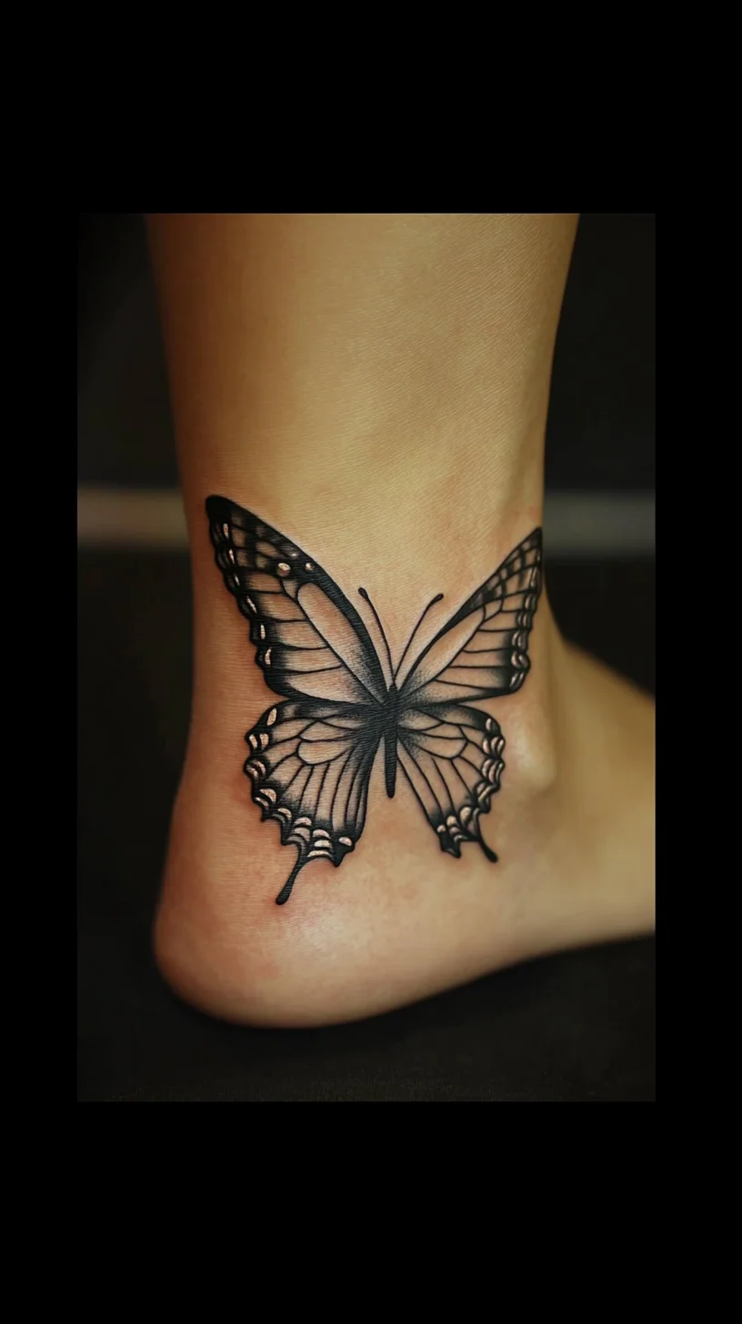 Stunning Butterfly Ink: A Whimsical Tattoo for Elegant Expression