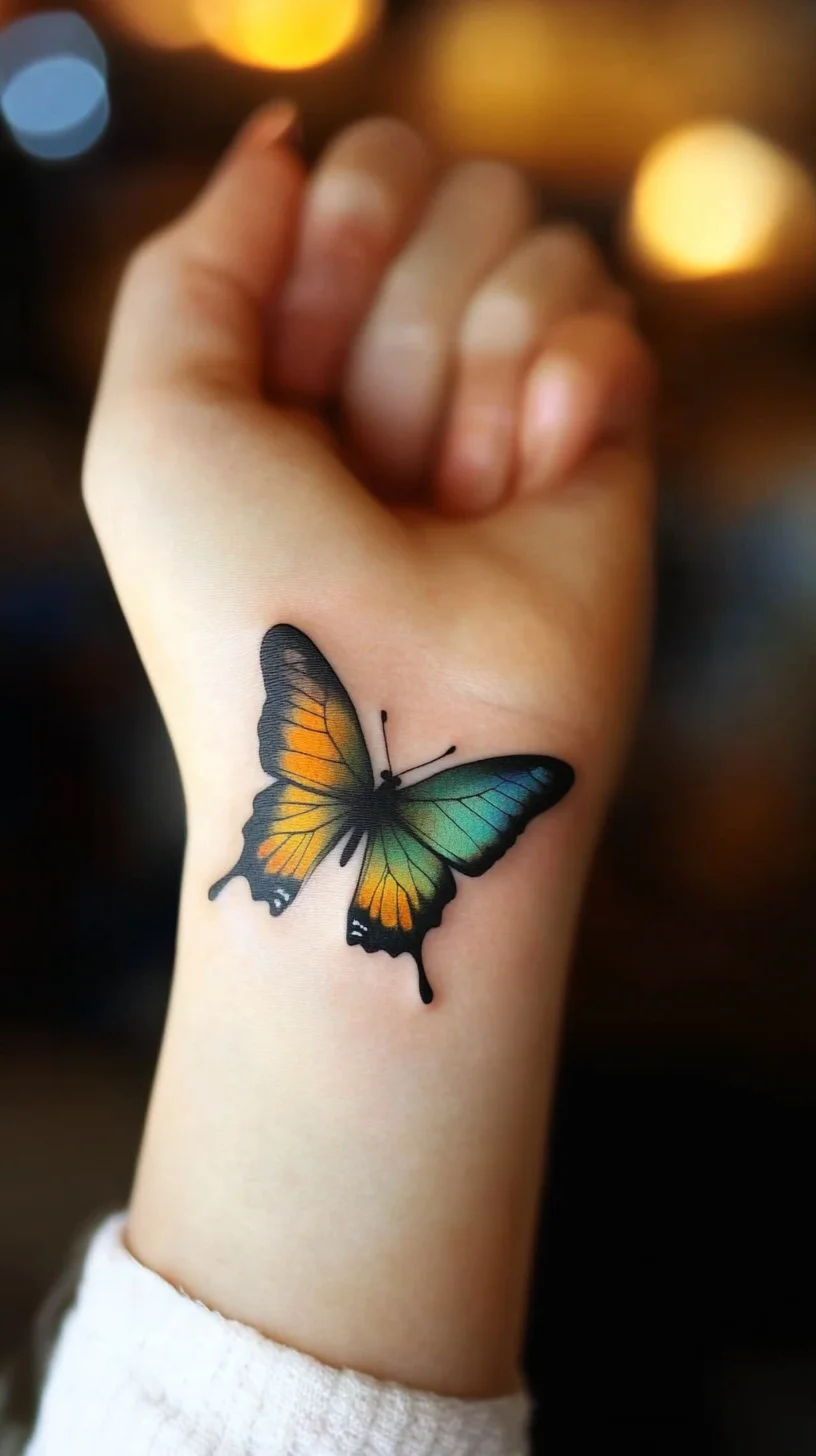 Stunning Butterfly Tattoo: A Symbol of Transformation and Elegance