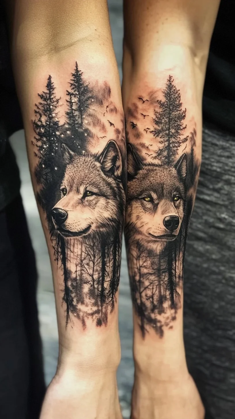 Stunning Wolf Tattoos: Embrace Nature with a Fierce, Artistic Touch