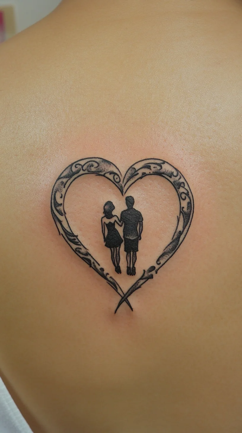 The Perfect Love Story: A Heartfelt Couple Tattoo for Eternal Connection