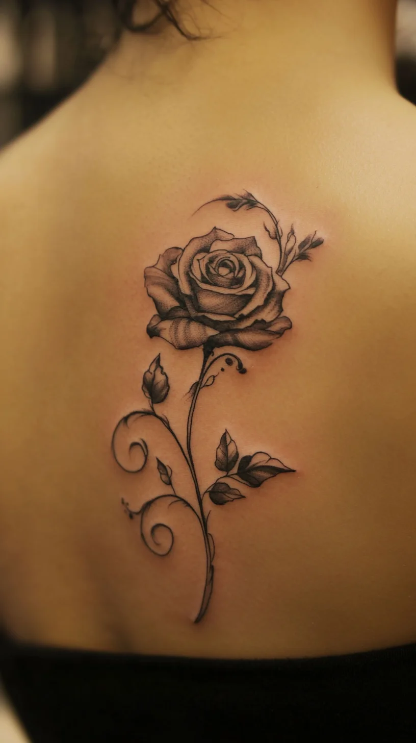 Timeless Elegance: The Classic Black Rose Tattoo for Every Style