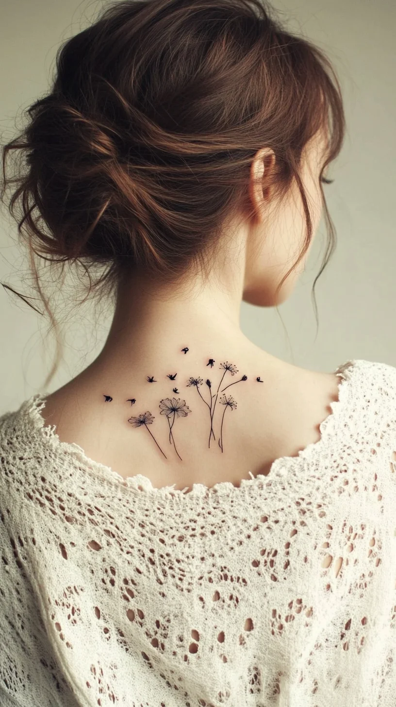 Whimsical Floral Tattoos: Embrace Nature’s Elegance on Your Skin